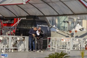Fotografi sotto la ruota panoramica di Jesolo