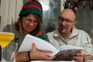 Jennifer Zanini, Manuel Ballarin, leggere un libro