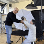 Ettore Belgrado, Mayer Eros, Circolo Fotografico 200Iso, Centro Culturale Pascoli, Banco ottico, Workshop fotografico, sala di posa, backstage fotografico, fotografia,