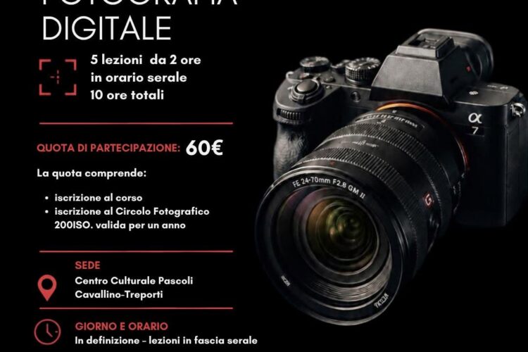 Corso di fotografia